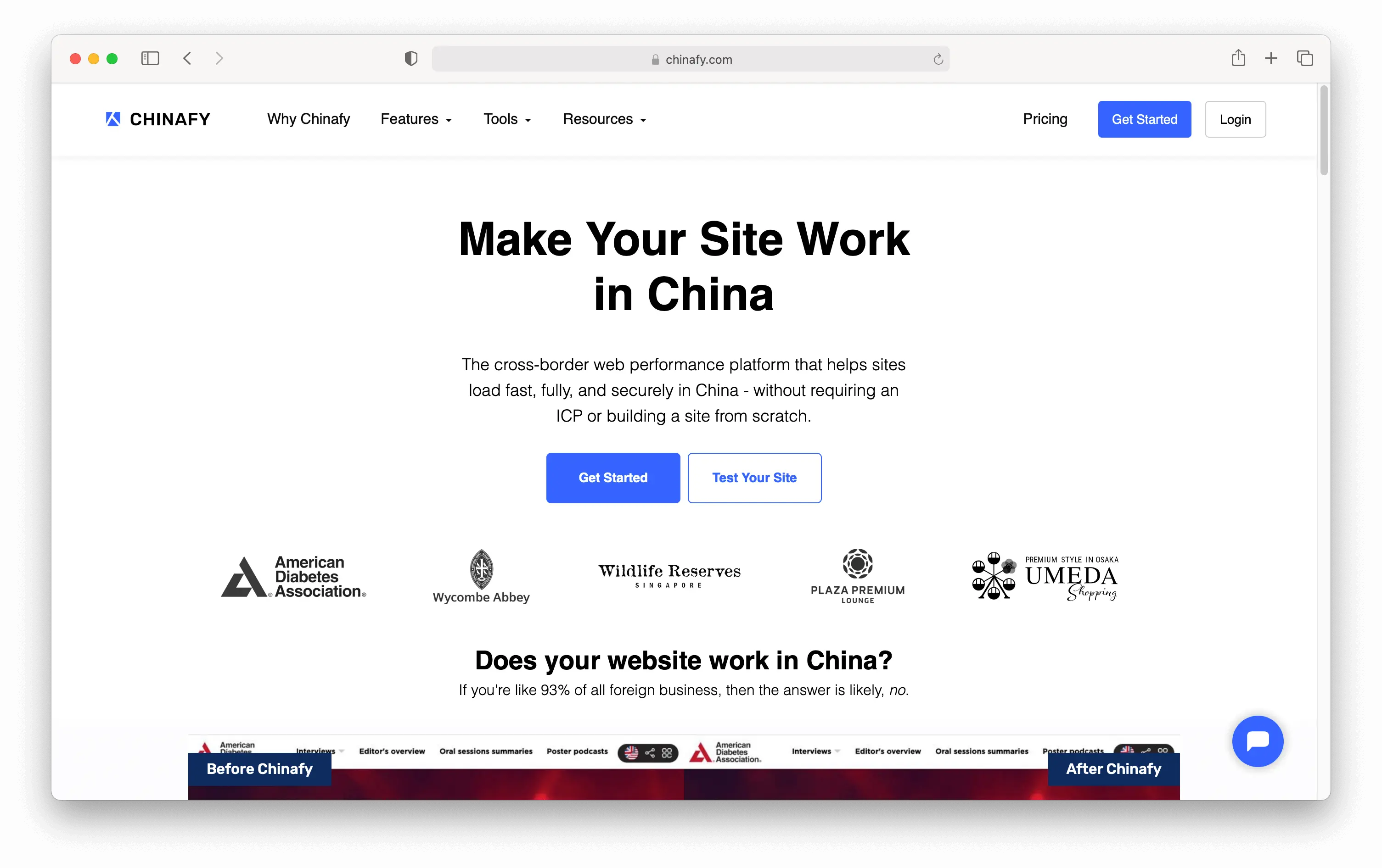 Does Chinafy work in China? thumbnail