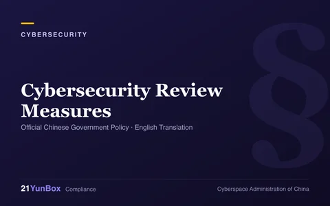 China Cybersecurity Review Measures thumbnail