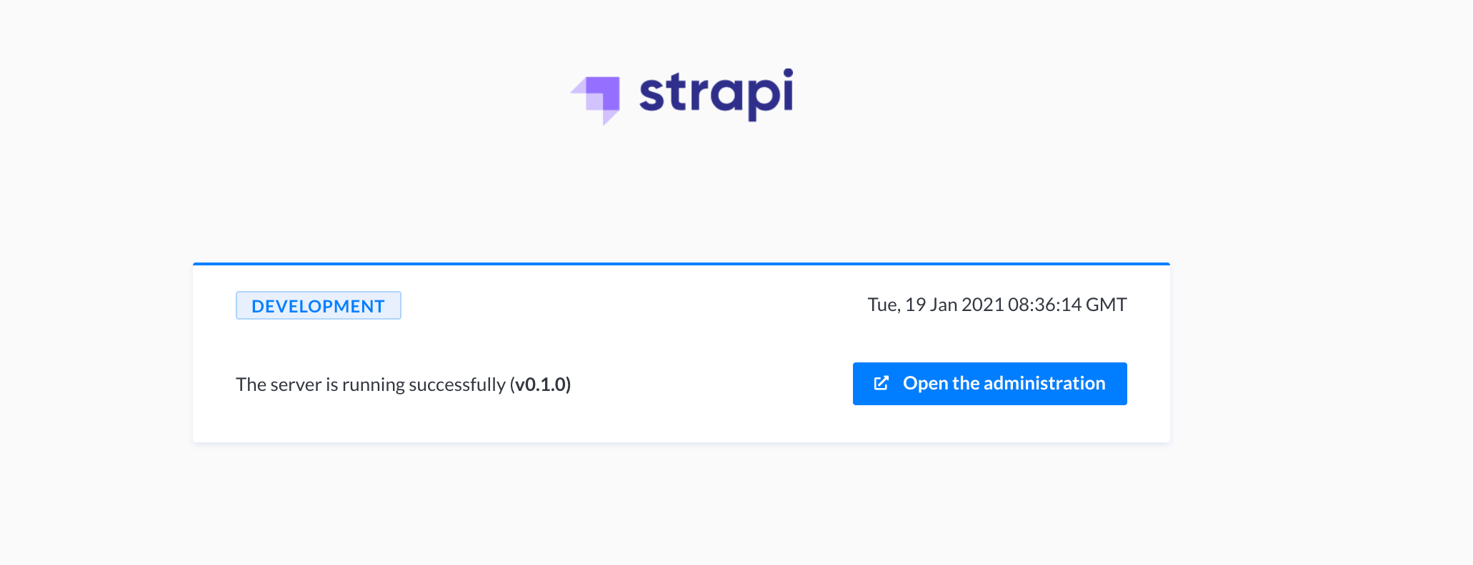 Strapi Server Deployed Successfully